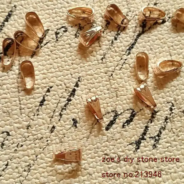 

7MM 1000Pcs/Pack "Rose Gold Color" Pendant Clasps & Hooks Jewelry Findings & Components