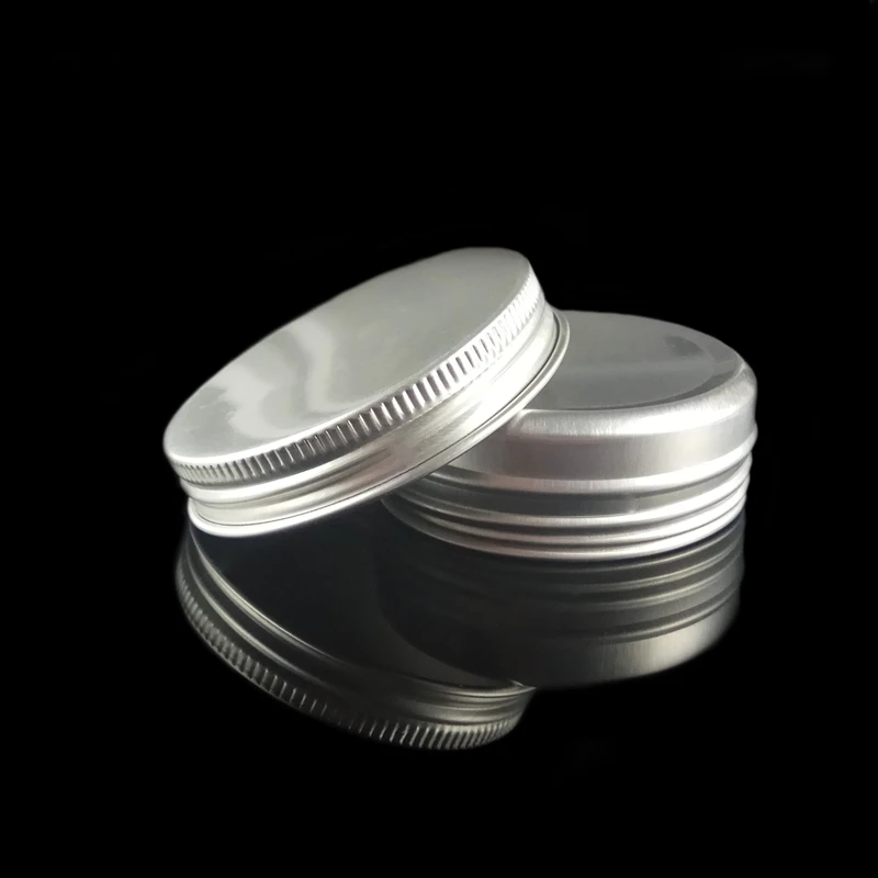 40ml Empty Refillable Aluminum Jars 40g Silver Metal Tin Cosmetic Containers Crafts 1.35oz Small Box 685PCS/LOT | Красота и здоровье