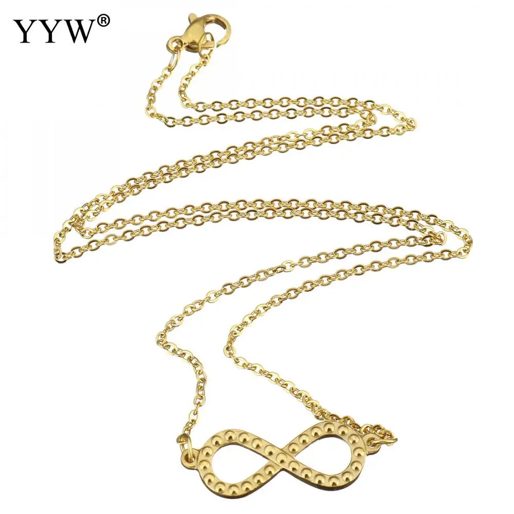 Женское колье чокер из нержавеющей стали|infinity necklace|long necklacechoker necklace |