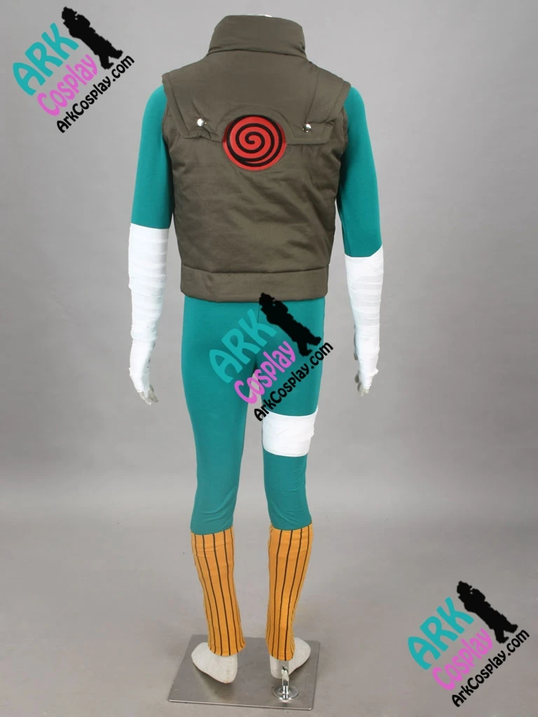 Мужской зеленый костюм Наруто для косплея Рок Ли 2014|naruto cosplay costume|cosplay costumerock lee |