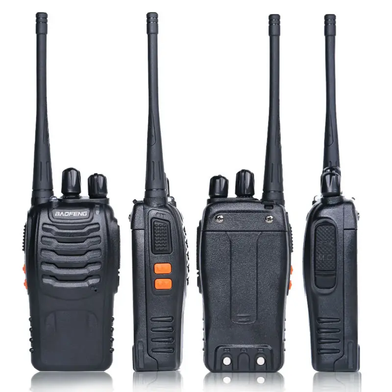 2 шт. Walkie Talkie Радио BaoFeng BF 888S 5 Вт Портативный Любительское радио рации baofeng 888 рация