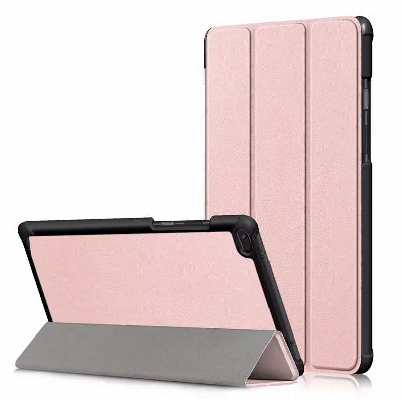 Rose Gold Тонкий магнитный складной чехол для lenovo Tab E8 8 дюймов TB-8304F1 TB 8304 из искусственной кожи чехол-подставка для lenovo E8 TB-8304F чехол - Цвет: Rose Gold