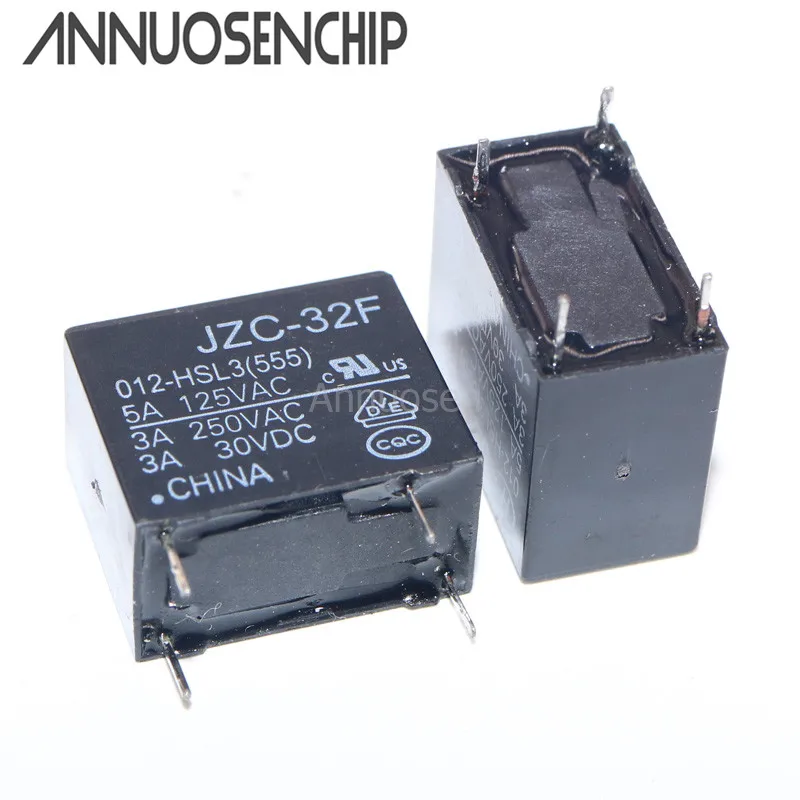 Реле 10 шт. Φ/012 HSL3 Φ 4PINS 0 2 W 5A DC12V 12VDC новый оригинальный|relay 10pcs|relay 5a10pcs relay |