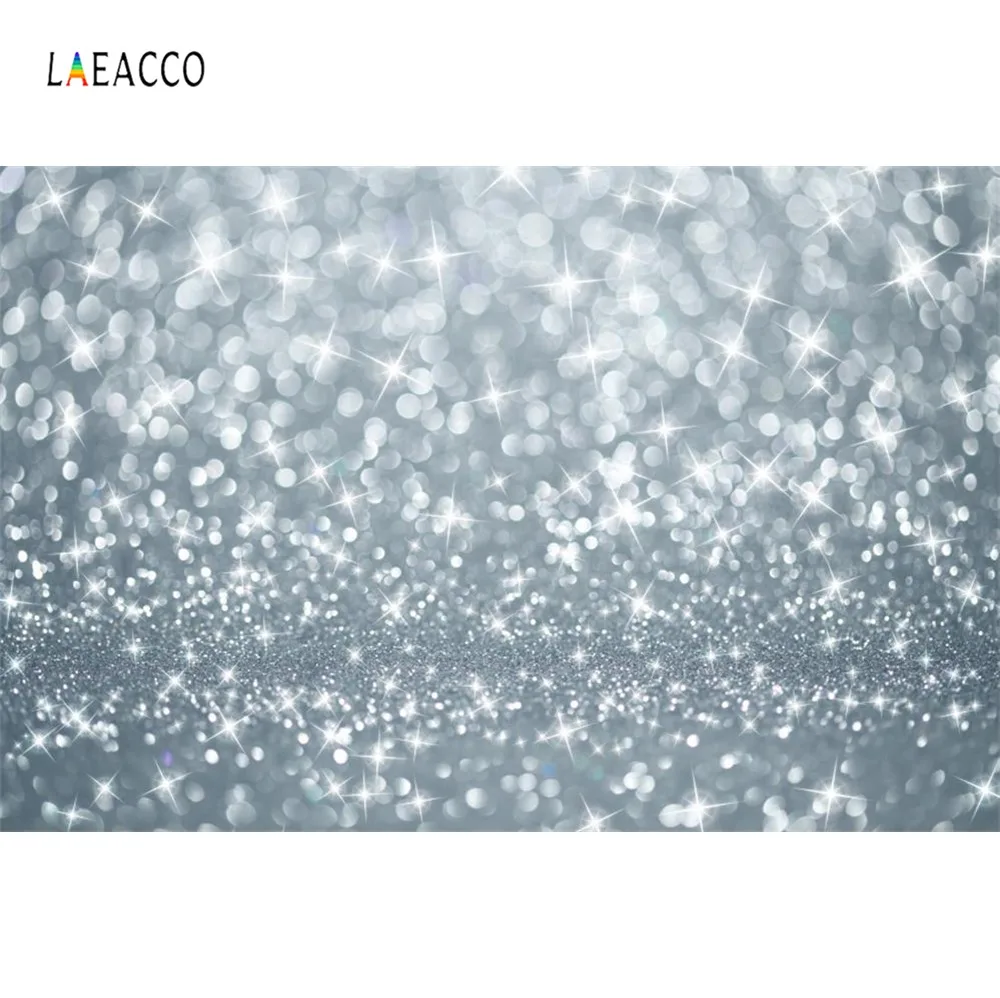 Laeacco Фото фоны блестящие в горошек свет боке любовь Вечеринка мечтательный