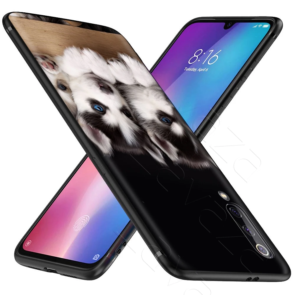 Animal Husky Puppy Dog Case for Xiaomi Redmi Note 8 9 9SK30 Pro MI MAX 3 6 SE A1 A2 A3 10 Lite Plus 8A F1 |