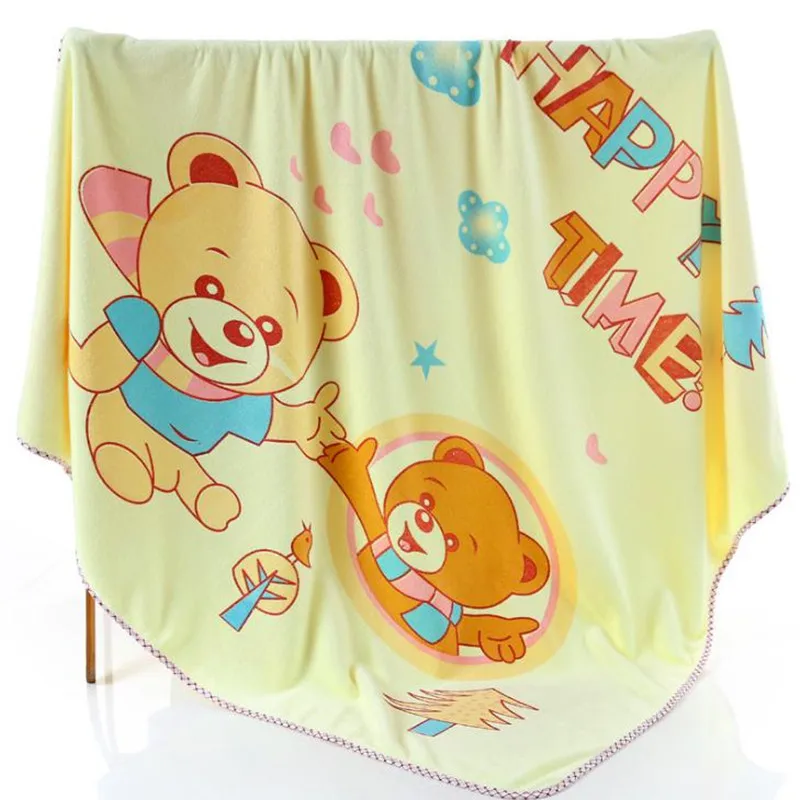 Полотенце для новорожденных детское банное полотенце 100% хлопок тонкое одеяло