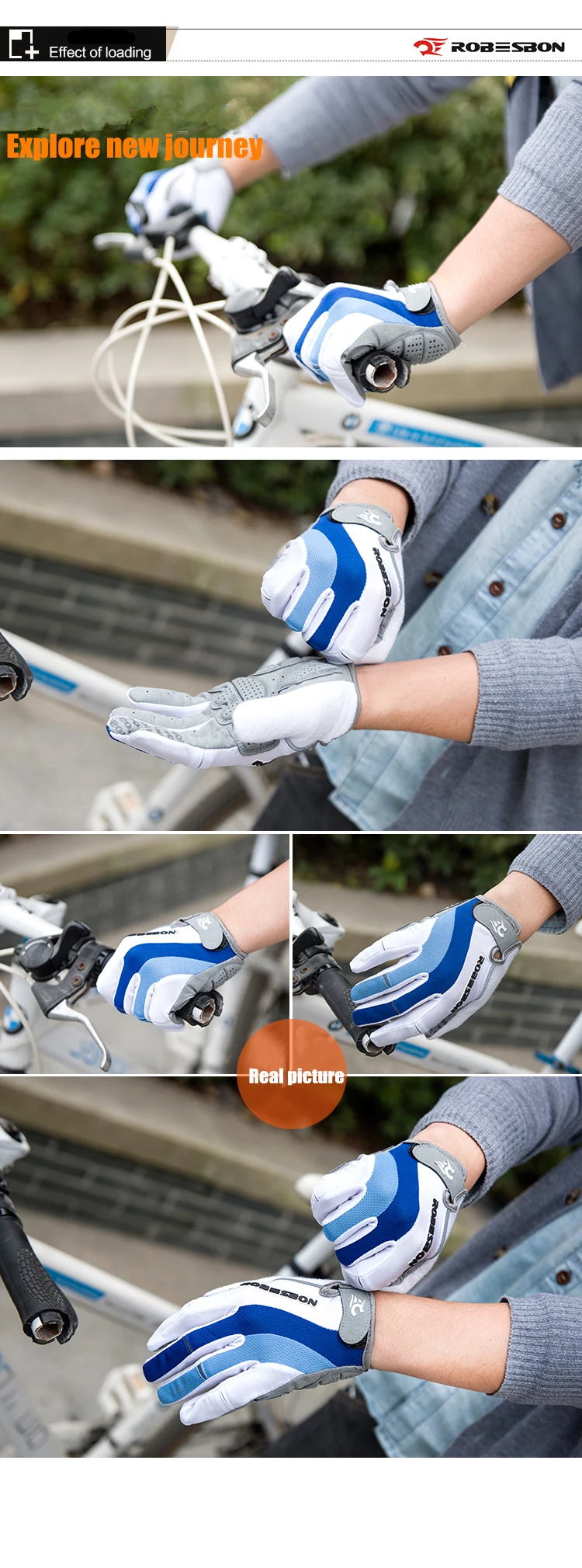 Robesbon мужские теплые MTB горный велосипед Ciclismo Guantes полный палец велосипед на открытом воздухе Спорт Luvas зима осень велосипедные перчатки