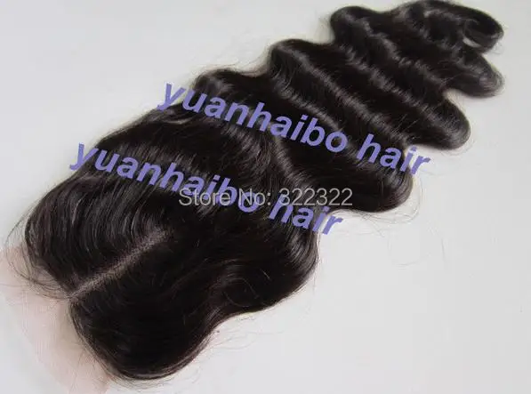 На складе! 6A 3 5 x 4 1b # бразильских кружево закрытие отбеленный узлы 100% натуральная