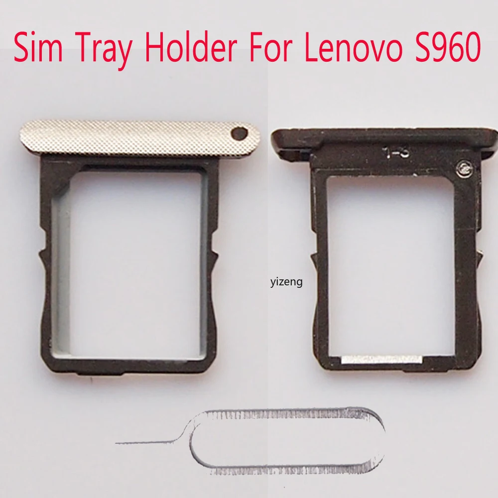 

Оригинальный держатель лотка для Sim-карты для Lenovo S960 S968T Замена слота для Sim-карты