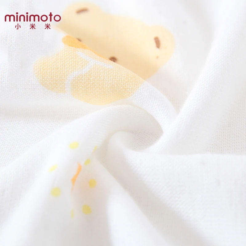Minimoto 120*60cm Baby Towel Poncho Kids Newborn Nursing Boys Girls Washcloth Care Clothing Infant Face Towels | Мать и ребенок