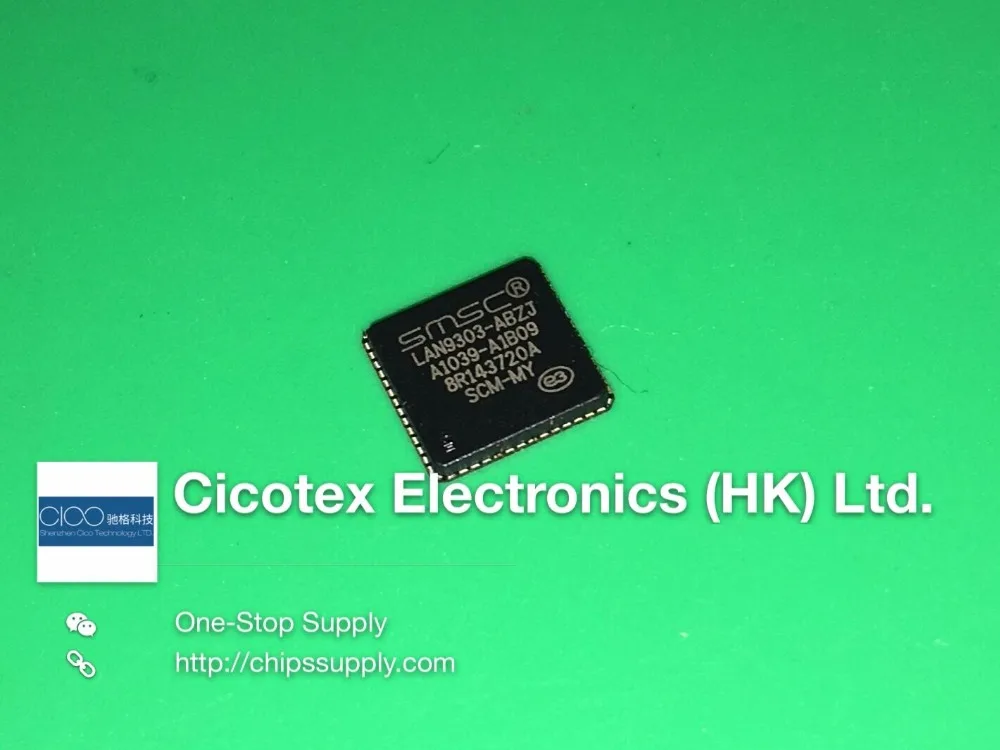 3pcs/lot LAN9303-ABZJ LAN9303ABZJ QFN56 IC ETHER SW 3PORT 16BIT 56QFN