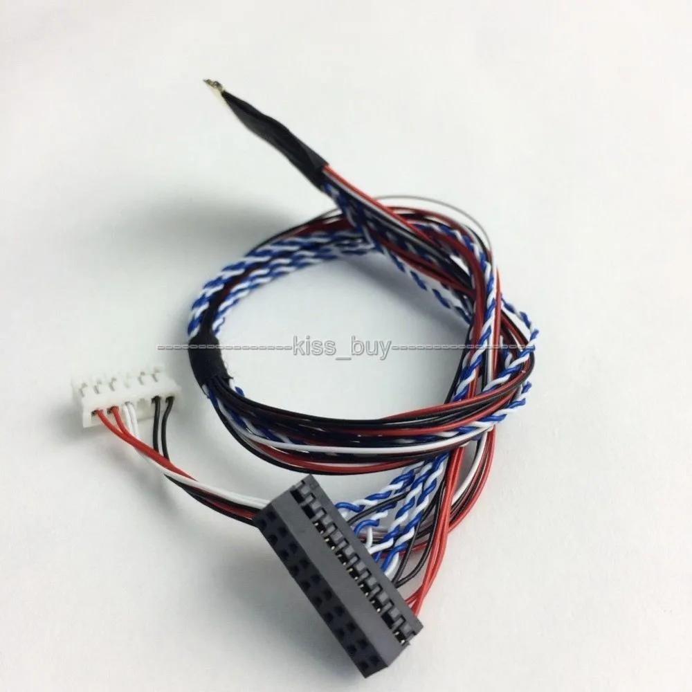 40pin одиночный 6 LVDS экран LP140WH1 кабель (1 ch бит) 40 pins | Электронные компоненты и