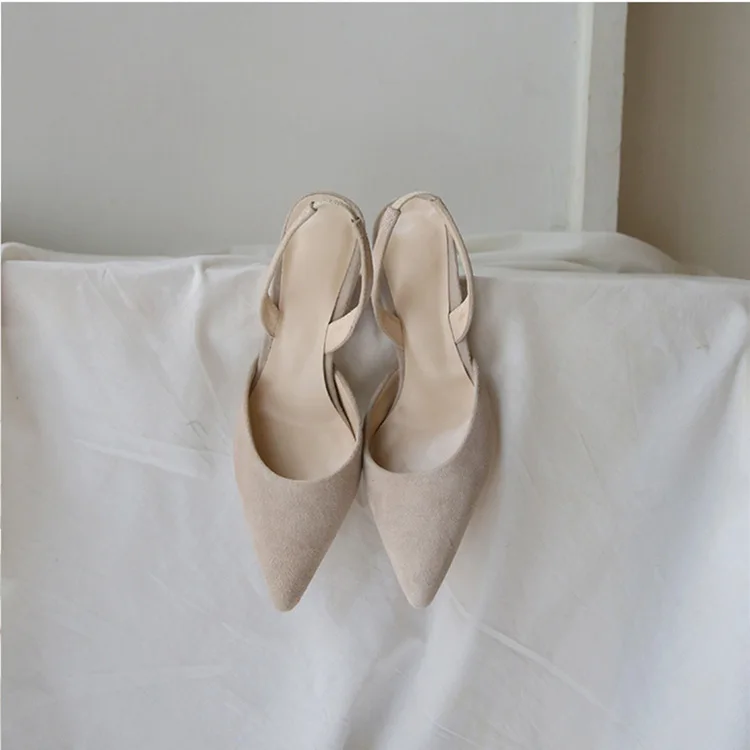 2018 новые летние женские босоножки замшевые Модные осенние туфли корейские