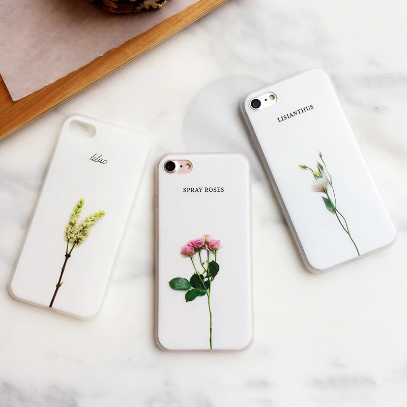 CHAOLIDA оптовая продажа Белый силиконовый рельефный чехол для телефона Iphone 6 6s 6Plus 7