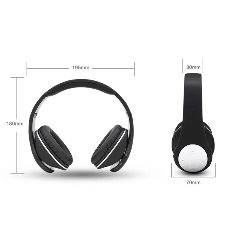 Беспроводные Bluetooth наушники VAROLO BT-990 стерео звук с микрофоном шумоподавление