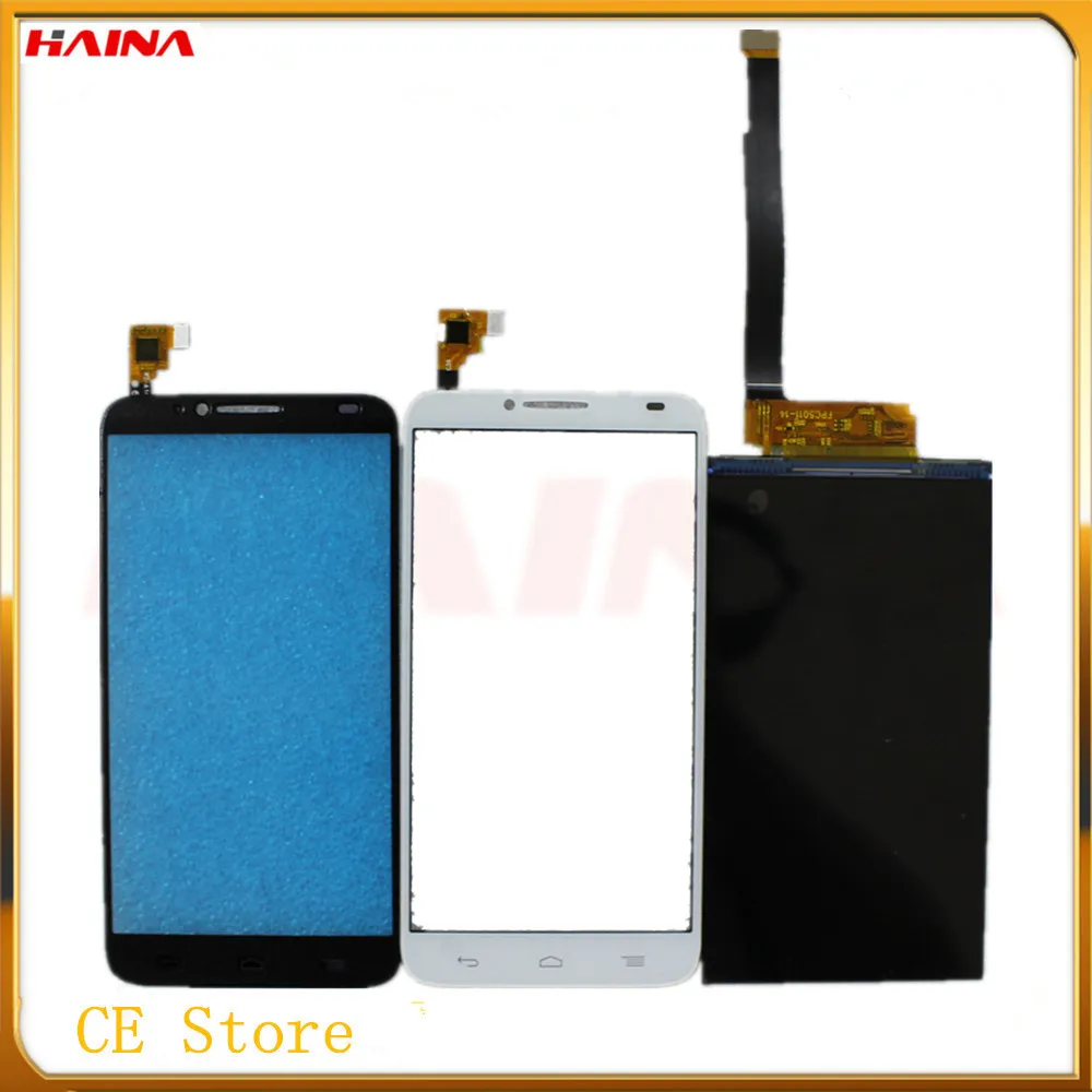 OGS touch для Alcatel One Touch Idol 2 6037 6037Y 6037K OT6037 LCD + = ЖК-дисплей кодирующий преобразователь