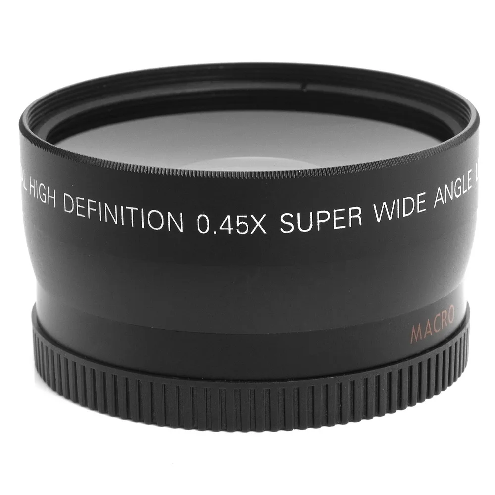 58mm 0.45X Wide Angle Macro Lens for Canon EOS 650D 50D 40D 400D 450D LF037 | Электроника
