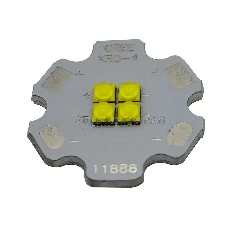 Светодиодный излучатель Cree XBD 4 светодиодный с чипами 2 шт. холодный белый/теплый