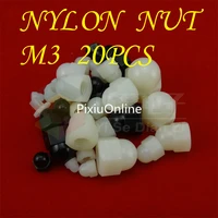 20pcs yt459 m3 plastic cap nuts free shipping