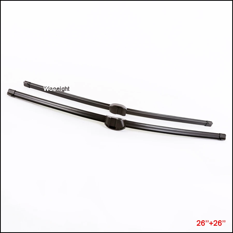 Wooeight Auto Car Vehicle Insert Rubber Strip Wiper Blade 26&quot 650mm 2Pcs/Lot Accessories For VW Volkswagen Touareg 2008-2016 |