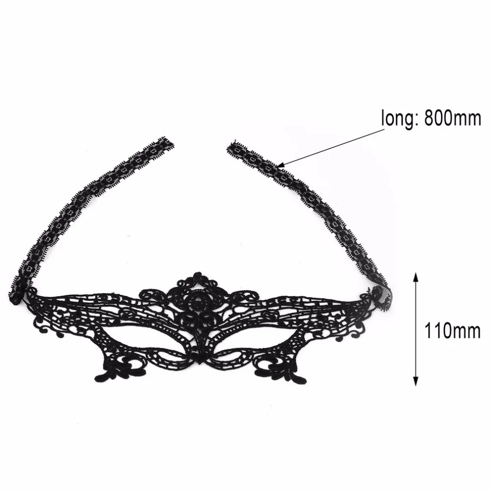 2 шт черные женские сексуальные кружевные маски для вечеринок карнавальный на