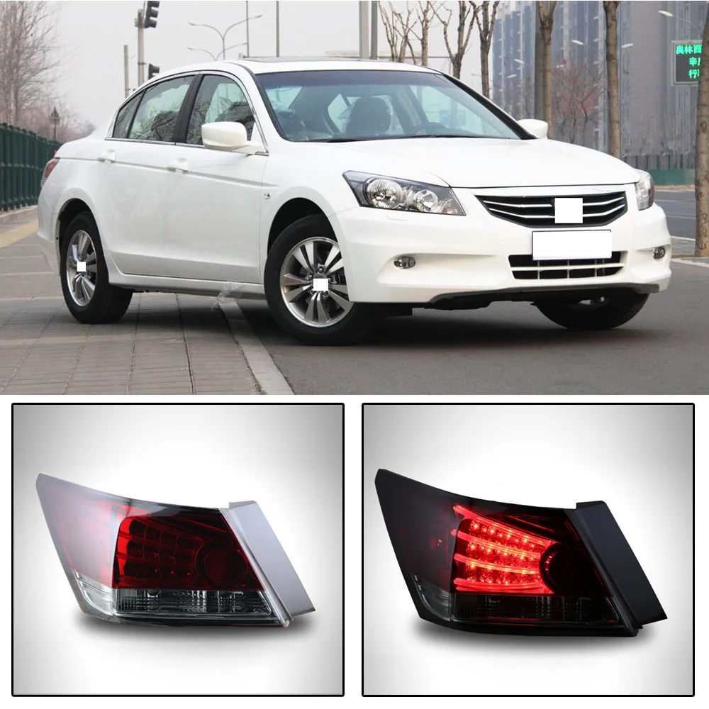 Capqx 2 шт./компл. для Honda Accord 8th 2008-2010 светодиодный задний фонарь тормозной задний фонарь с поворотным сигналом