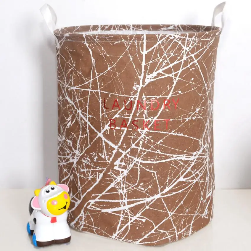 

New arrival Large designs Laundry Hamper Bag Clothes Storage Baskets Home clothes barrel Bags kids toy storage laundry basket