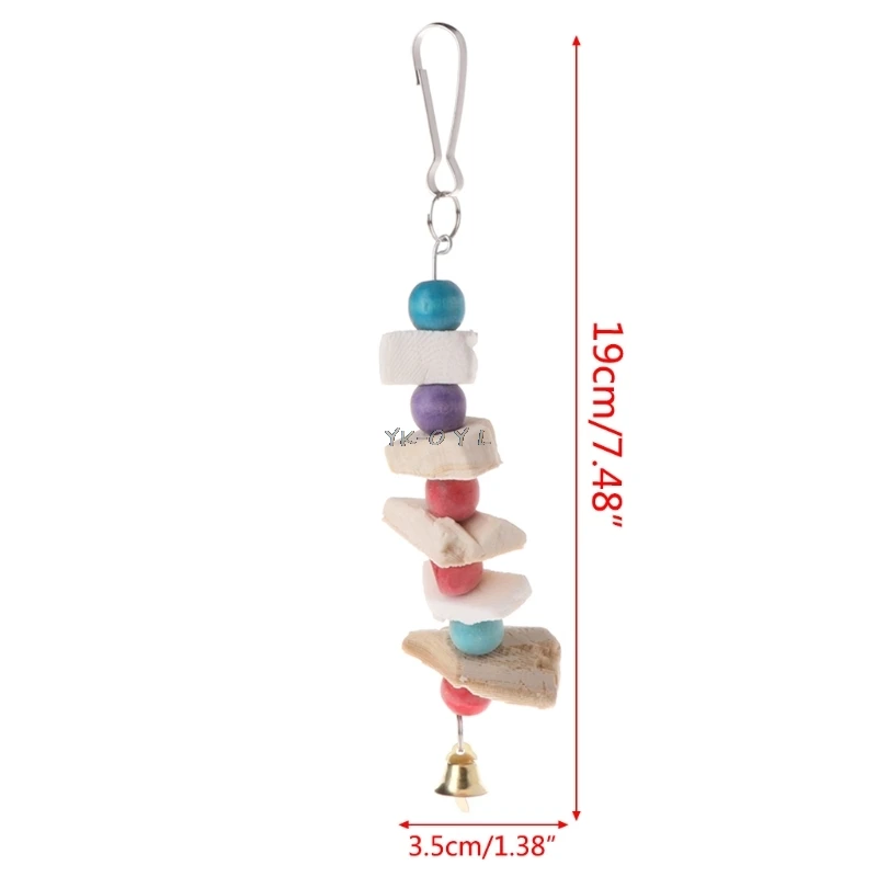 Игрушки для измельчения зубов попугая птица белка искусственная кость морской