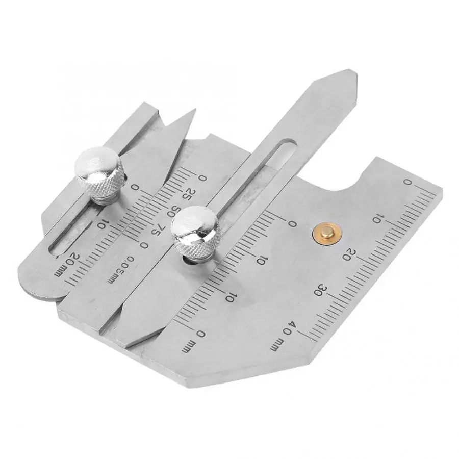 Нержавеющая сталь двойная горка Сварка яма шовный манометр бусина Гага труба