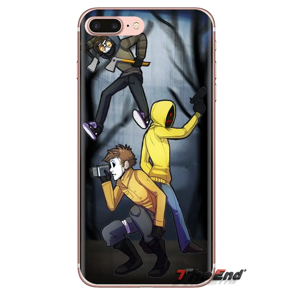 Для Xiaomi Mi3 Samsung A10 A30 A40 A50 A60 A70 Galaxy S2 Note 2 Grand Core Prime мягкий чехол Creepypasta Ticci Toby x reader |