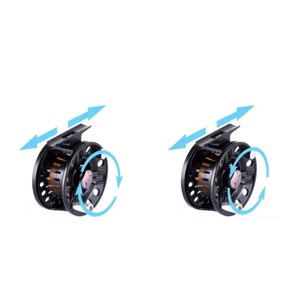 

1:1 Full Metal Fly Fish Gear 3BB Ball Bearing Ice Fishing Wheel Left/Right Interchangeable