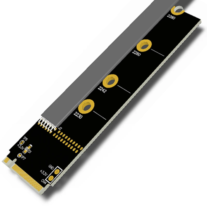 PCI-E 3,0x1 к M2 кабель NGFF Riser Card Adapter кабели видеокарты удлинитель для BTC Miner Mining
