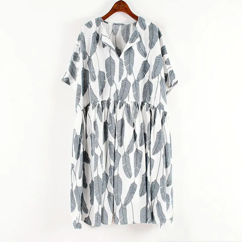 Женское плиссированное платье средней длины XITAO винтажное элегантное с v