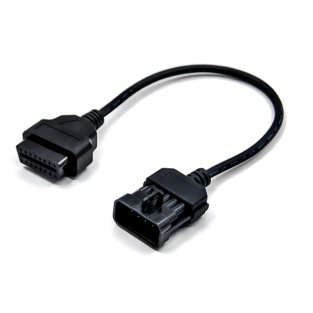 2018 для Opel OBD1 10pin к OBD2 16pin кабель Диагностического Интерфейса свинцовый