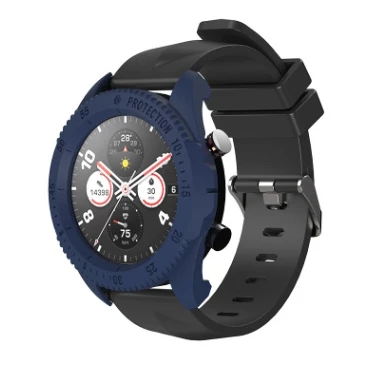dark blue Прочный защитный чехол из поликарбоната для Honor Magic Watch, чехол, чехол, цветной защитный чехол для huawei, аксессуары для часов, чехол - Цвет: dark blue