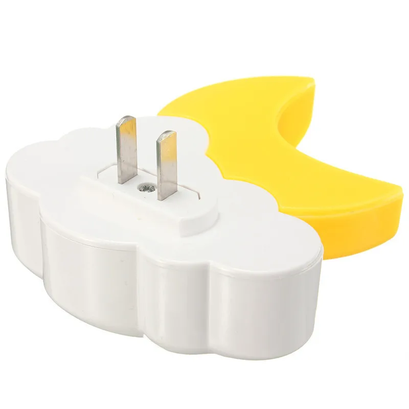 Настенный светильник торцевая лампа датчик авто LED ночник в форме Луны s домашний