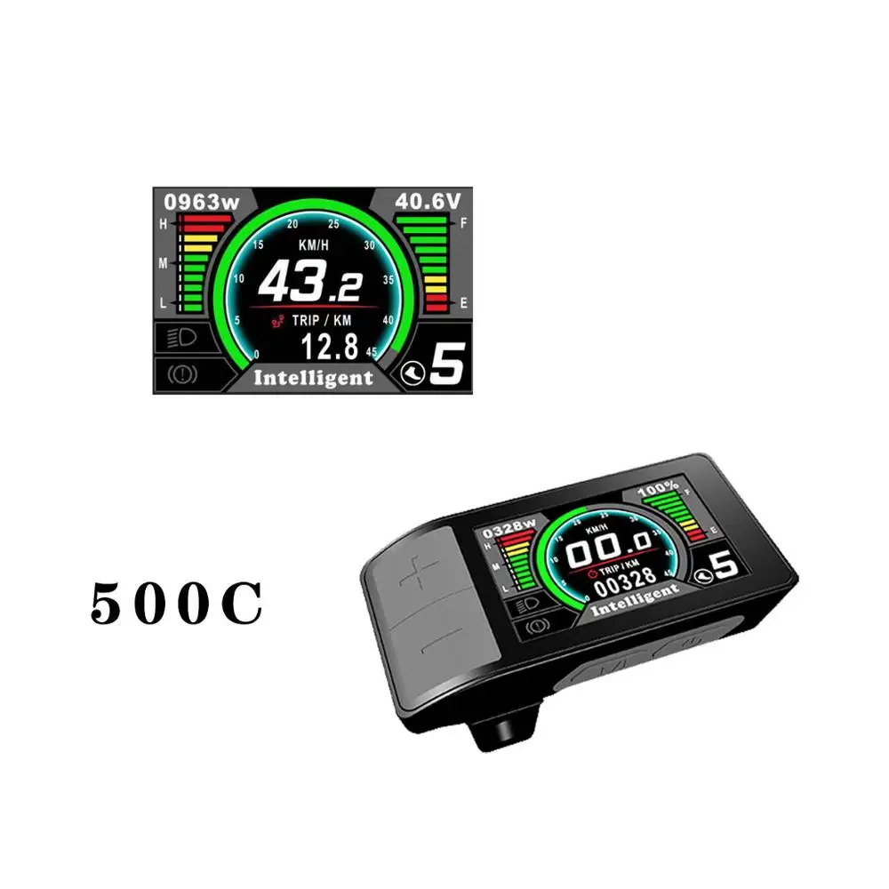 Электрический велосипед ЖК-дисплей DPC18 P850C 750C 500C SW102 C965A C961 для велосипеда BAFANG/Ebike BBS02B BBS01B BBSHD двигатель среднего привода - Цвет: 500C