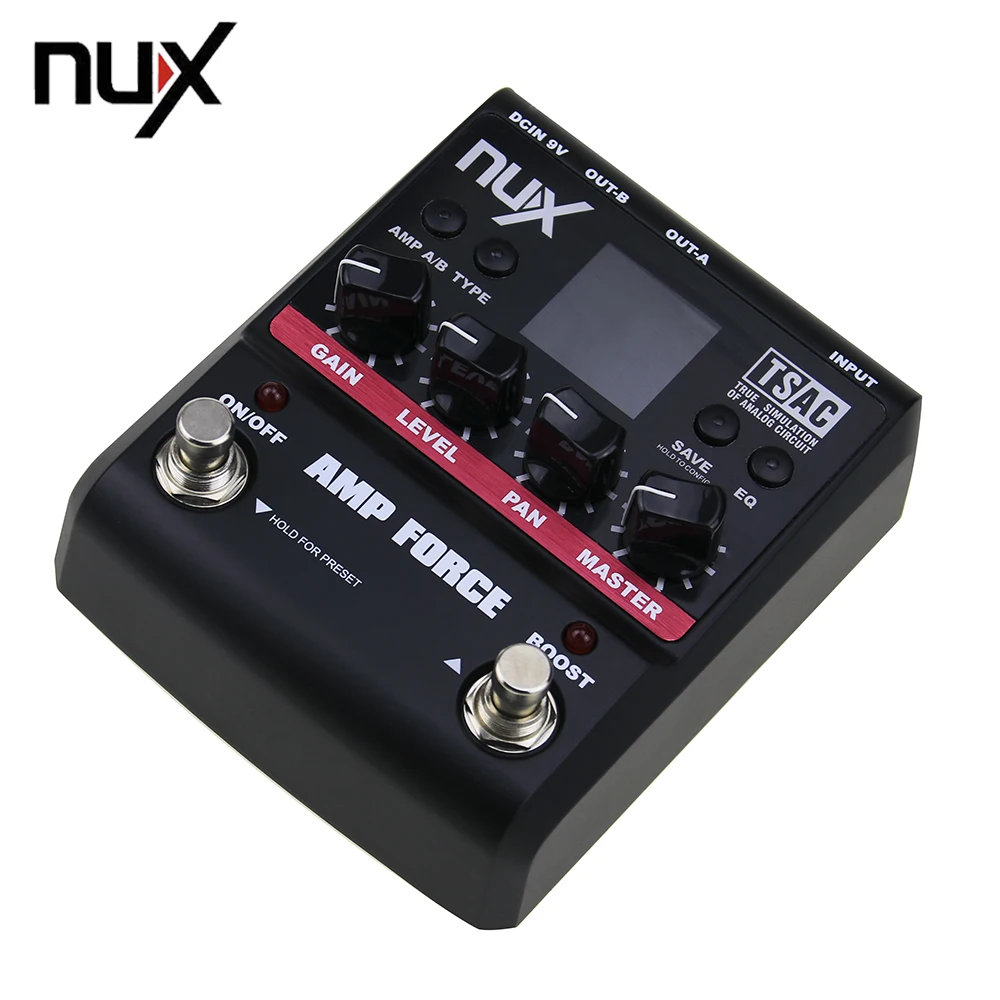 NUX AMP силы моделирование Усилители домашние симулятор Электрогитары педаль