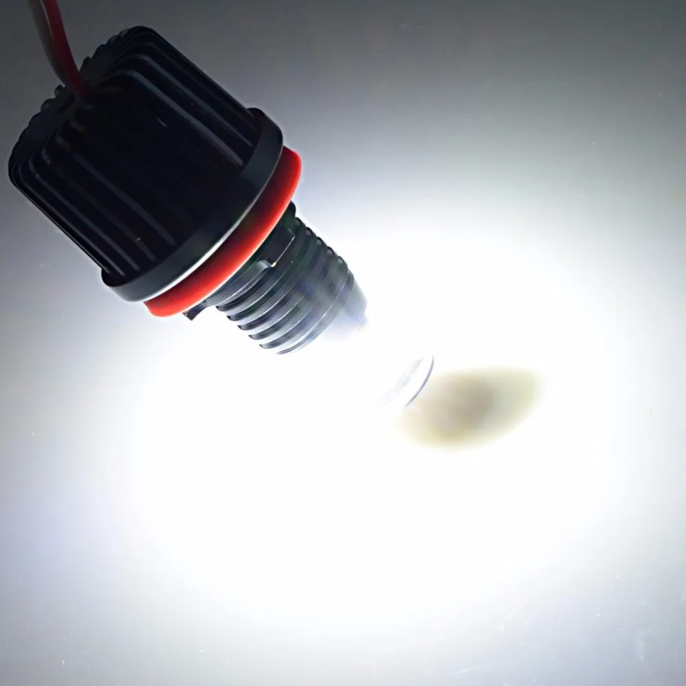 Бесплатная доставка 120 Вт белый 6000K CREE XT-E светодиодный чипы Halo Ангельские глазки H8