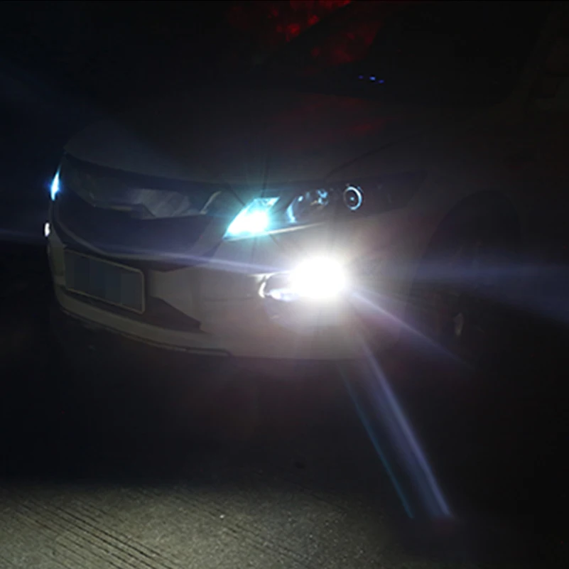 Для Honda Civic 2006-2012 белый автомобиль светодиодный светильник 56W 12V Светодиодный H8 H11