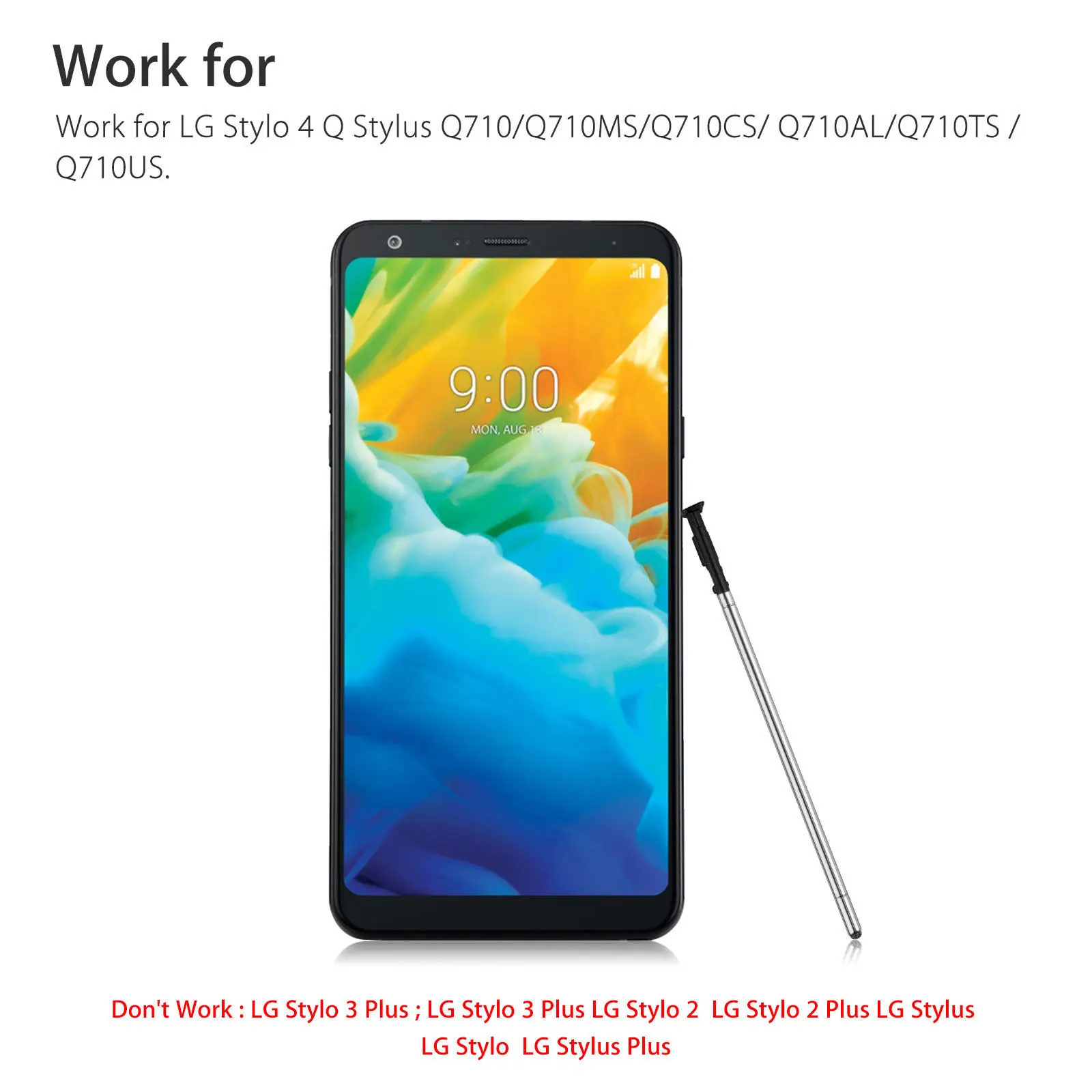 Сенсорный экран Стилус S Pen, пригодный для LG G4 Stylo LS770 H631 MS631 H635 H634 экранные ручки Замена телефон белый Заменить