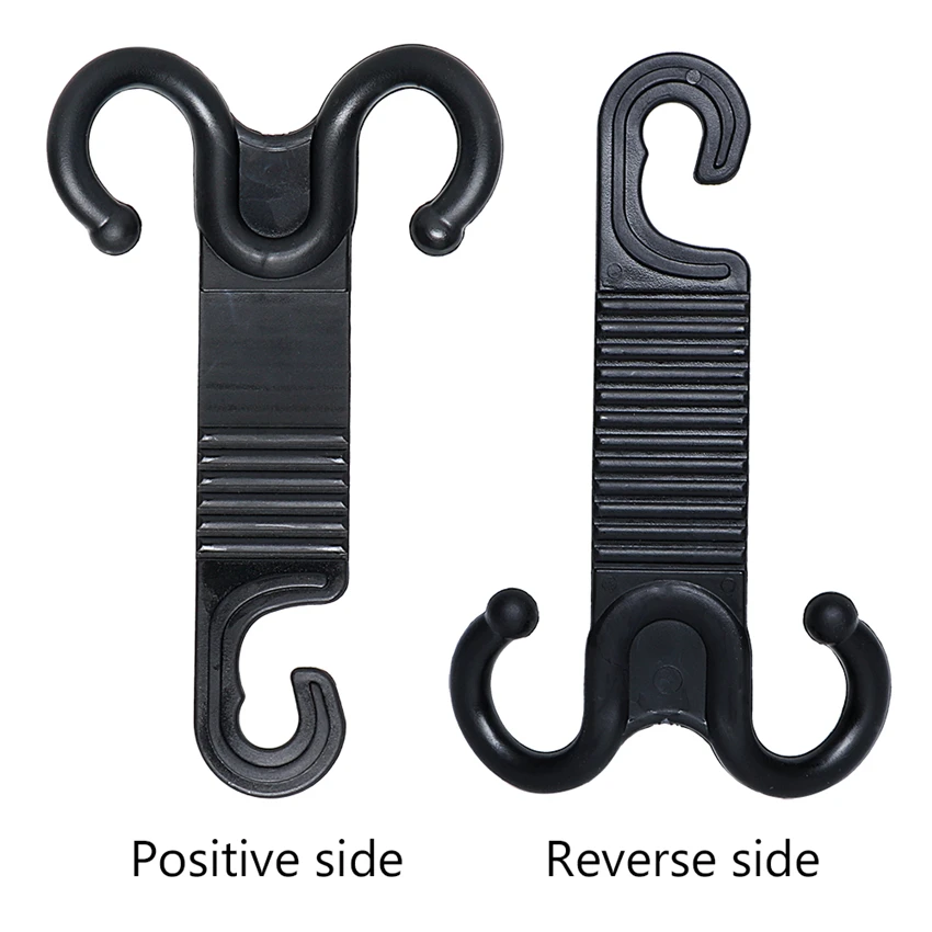 2 шт. черный автомобильный аксессуар в форме когтя крючок на спинку сиденья