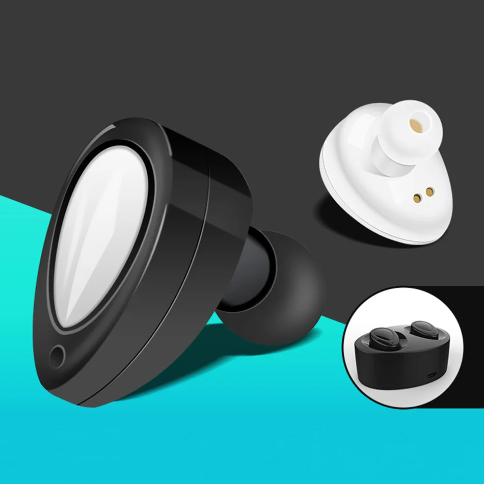 HOMEBARL СПЦ K2 2 шт./компл. Bluetooth 5,0 True Беспроводной стерео наушники гарнитуры громкой связи вкладыши с микрофоном зарядки окно для телефонов