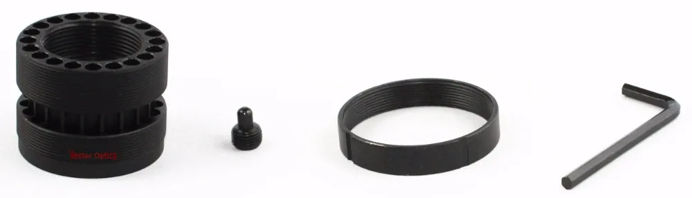 Vector Optics AR 10 KeyMod 15 дюймов тактический свободный поплавок цельнокроеное крепление