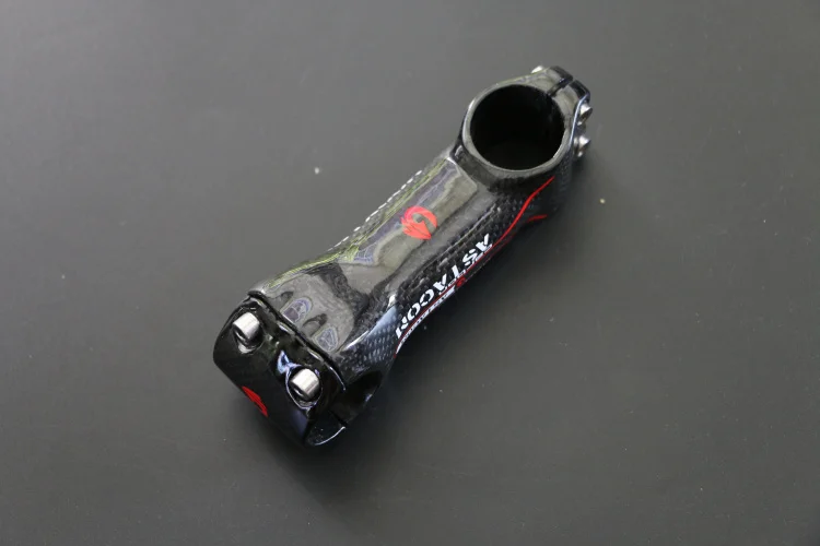 

Asiacom 2016 the Newest 6 degree Mountain bike road bike 3K glossy full carbon fibre bicycle stem road 31.8*60-130mm