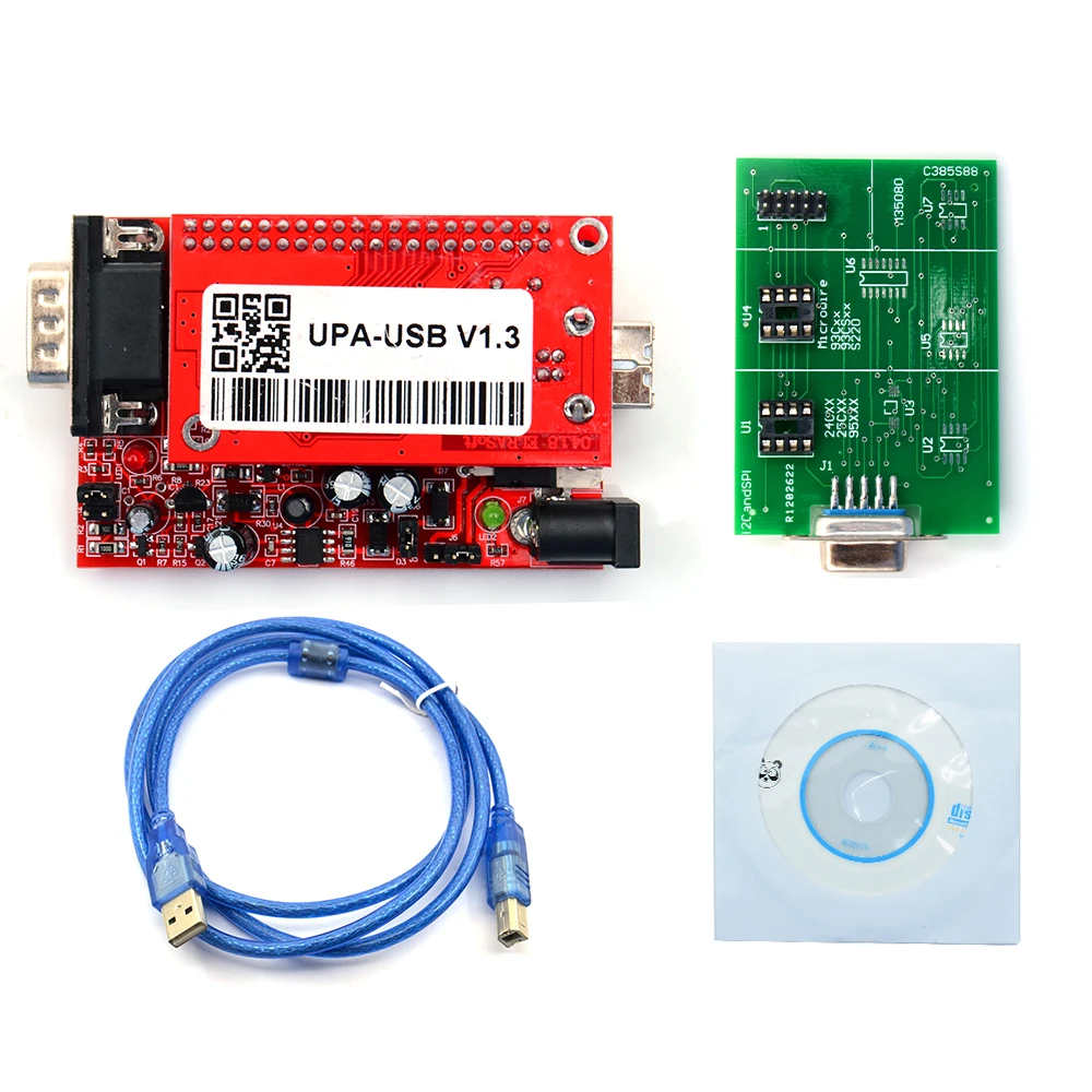 Good quality UPA UPA Usb Programmer Ecu UPA-USB ECU Programmer UPA USB V1.3 With Full Adapter with free shipping