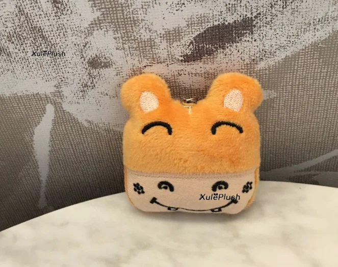 4 цвета на выбор маленькая Мини Милая 5 см Бегемот плюшевая кукла игрушка мягкое