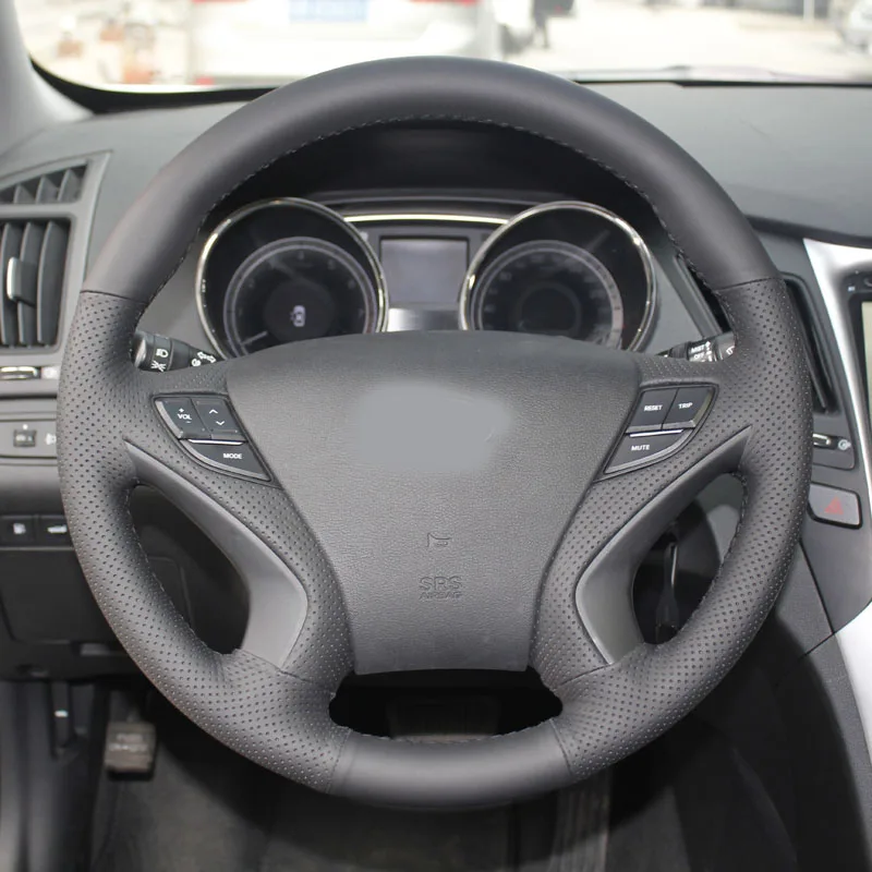 DIY Швейные on из искусственной кожи крышка рулевого колеса точное подходят для