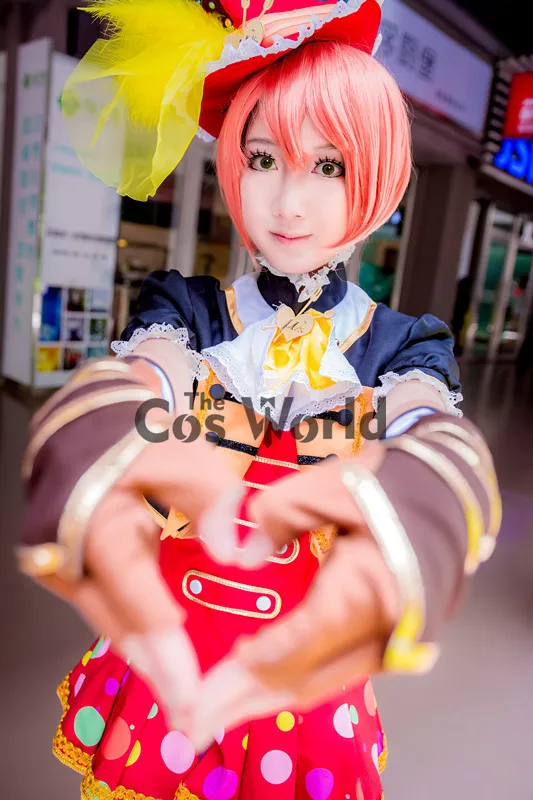 LoveLive! Love Live Hoshizora Rin нарядное платье на День святого Валентина Униформа костюмы