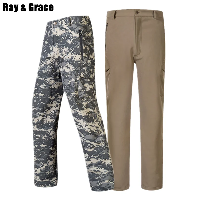 RAY GRACE военные тактические брюки мужские водостойкие камуфляжные охотничьи